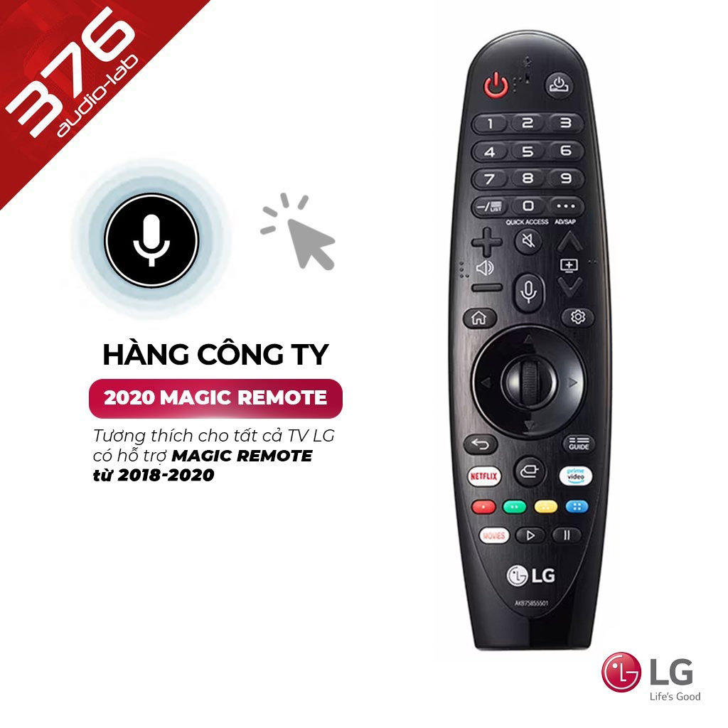 Remote LG Giọng Nói 2020 MR20 cho Smart Tivi LG 2018-2020 - Giá Rẻ