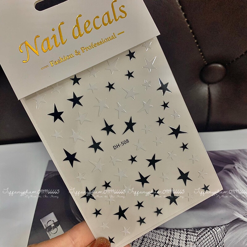 Sticker Dán Móng Hình Ngôi Sao