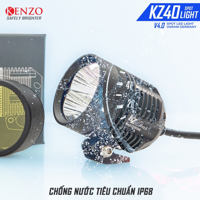 Đèn Trợ Sáng Kenzo Kz40 V3.2 Chính Hãng