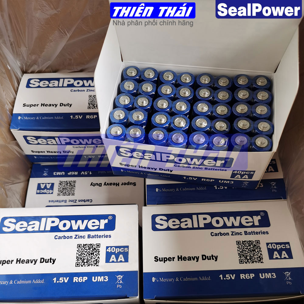 Hộp 40 viên Pin AA, AAA ,pin carbon,pin than, pin Camelion,Pin SealPower,Pin Tiểu,Pin Đũa,  1.5V