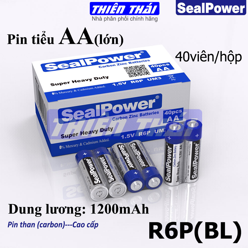 Hộp 40 viên Pin AA, AAA ,pin carbon,pin than, pin Camelion,Pin SealPower,Pin Tiểu,Pin Đũa,  1.5V