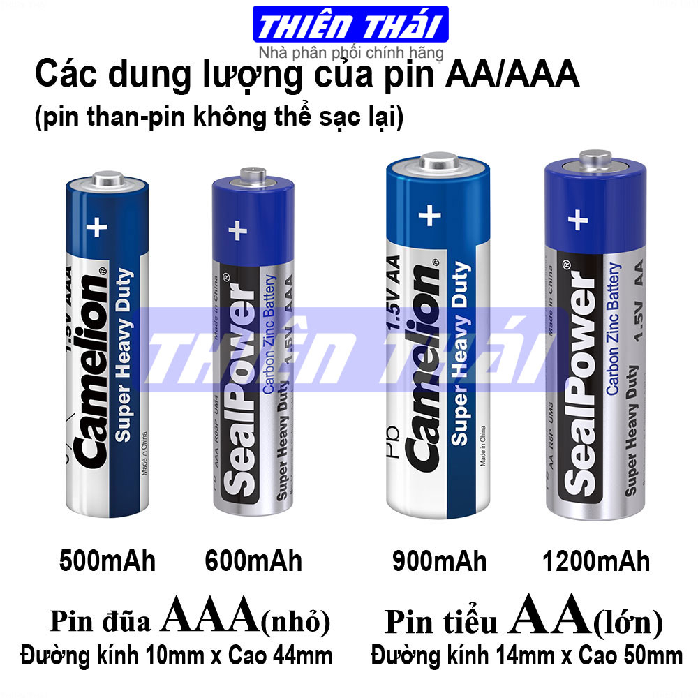 Hộp 40 viên Pin AA, AAA ,pin carbon,pin than, pin Camelion,Pin SealPower,Pin Tiểu,Pin Đũa,  1.5V