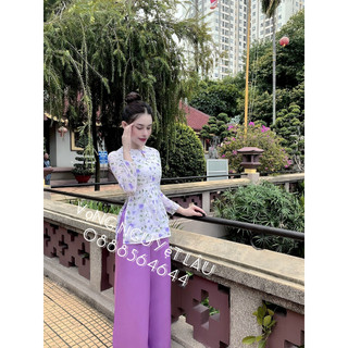 Bộ bà ba gấm ,có tách áo lẻ