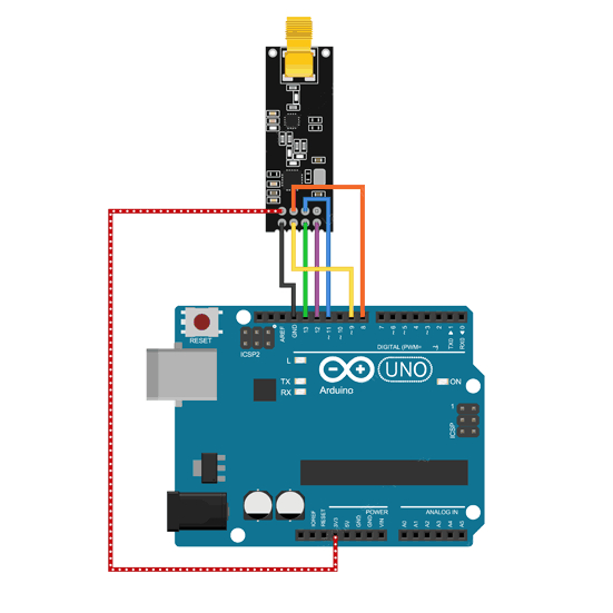 Mạch Thu Phát Không Dây RF NRF24L01 + PA LNA 2.4Ghz 1000 Mét