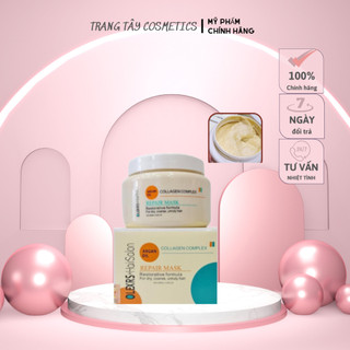 Kem ủ OLEXRS collagen complex repair mask phục hồi mái tóc mềm mượt 500ml
