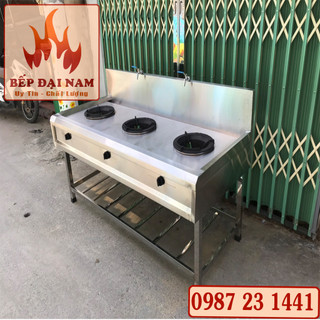 Bếp á 3 họng, bếp gas công nghiệp 3 họng