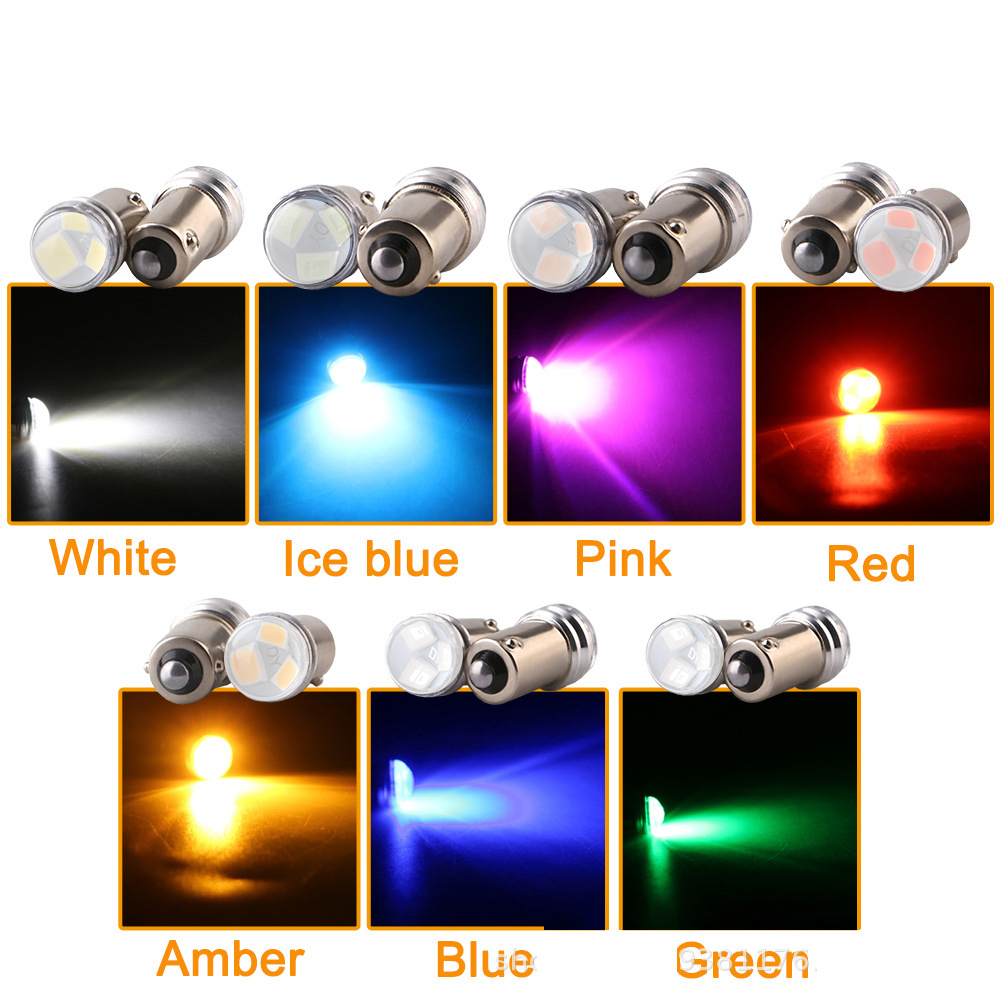 Đèn LED BA9S 3SMD 2835 chân tròn 9mm DC 12v nhỏ gọn nhưng max sáng dùng cho ô tô hoặc các thiết bị khác