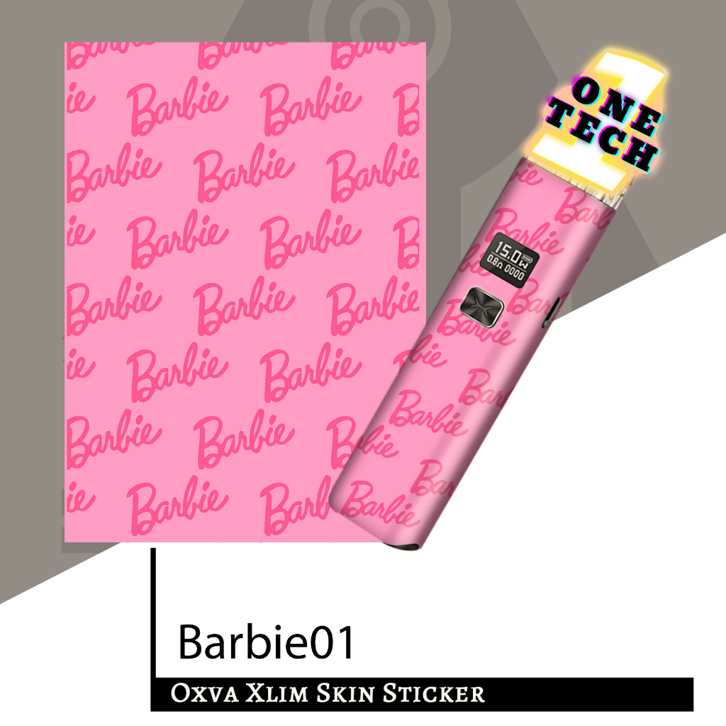 Miếng dán Skin Barbie cho xlim V2, xlim Pro, rill X, SE, Favostix, Feelin, Gotex, Ursa Nano, Origin