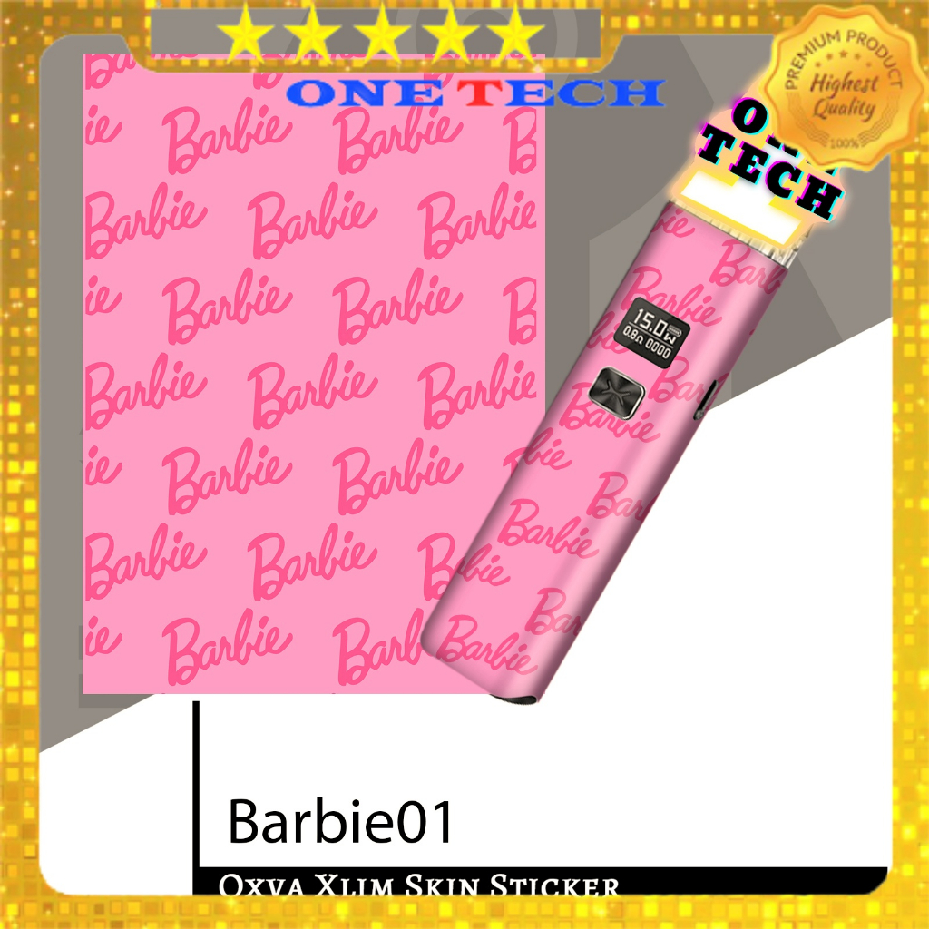 Miếng dán Skin Barbie cho xlim V2, xlim Pro, rill X, SE, Favostix, Feelin, Gotex, Ursa Nano, Origin