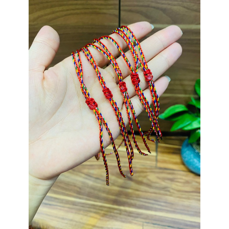 Vòng tay chỉ ngũ sắc Tây tạng
