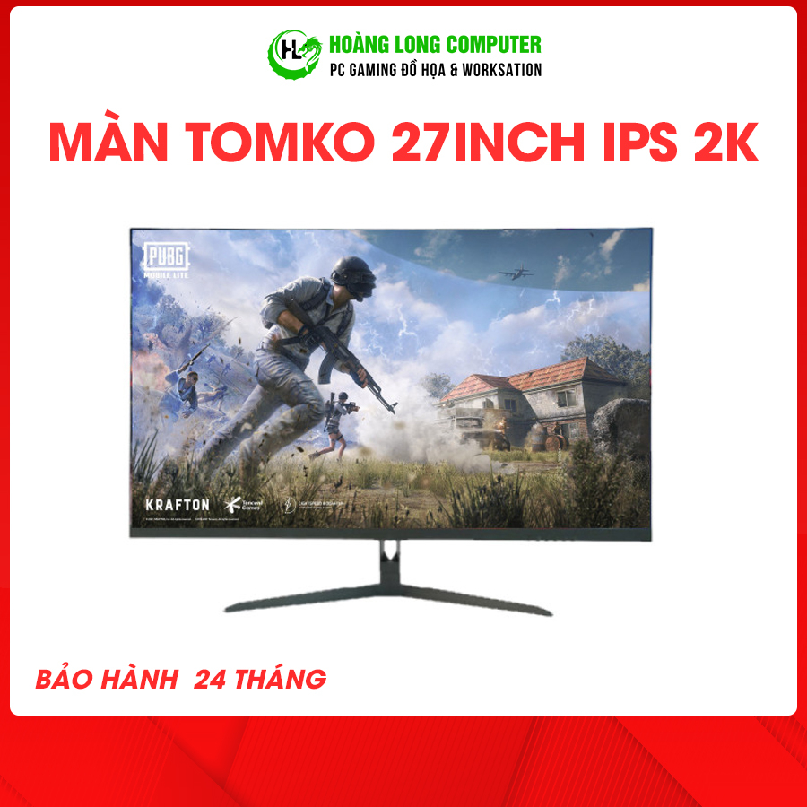 Màn Hình Máy Tính Tomko 2k Dell P2722H 27 inch FHD IPS Bảo Hành 24 Tháng Chính Hãng Hoàng Long Computer