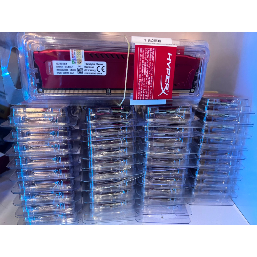 Ram PC Máy tính bàn Kingston HyperX Fury Red 8GB  DDR3 Bus 1600Mhz mới BH 36 tháng