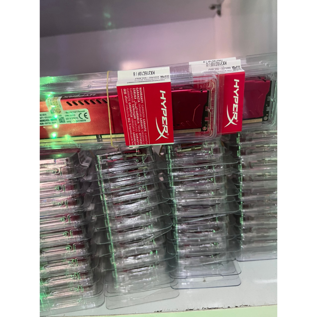 Ram PC Máy tính bàn Kingston HyperX Fury Red 8GB  DDR3 Bus 1600Mhz mới BH 36 tháng