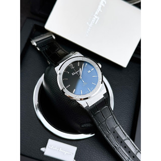 Đồng hồ nam Salvatore Ferragamo F80 40mm Swissquartz Thụy Sĩ, tag giá, mã vạch check code