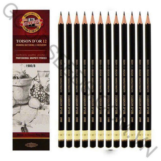 Chì KOH-I-NOR Tiệp Khắc 1900 combo 12 chiếc