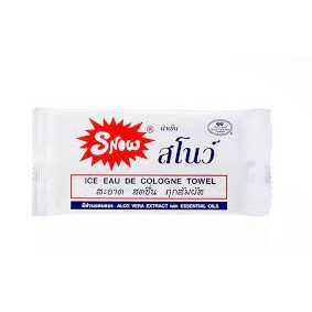 KHĂN LẠNH THÁI LAN SNOW ( LÓC 100 CÁI)
