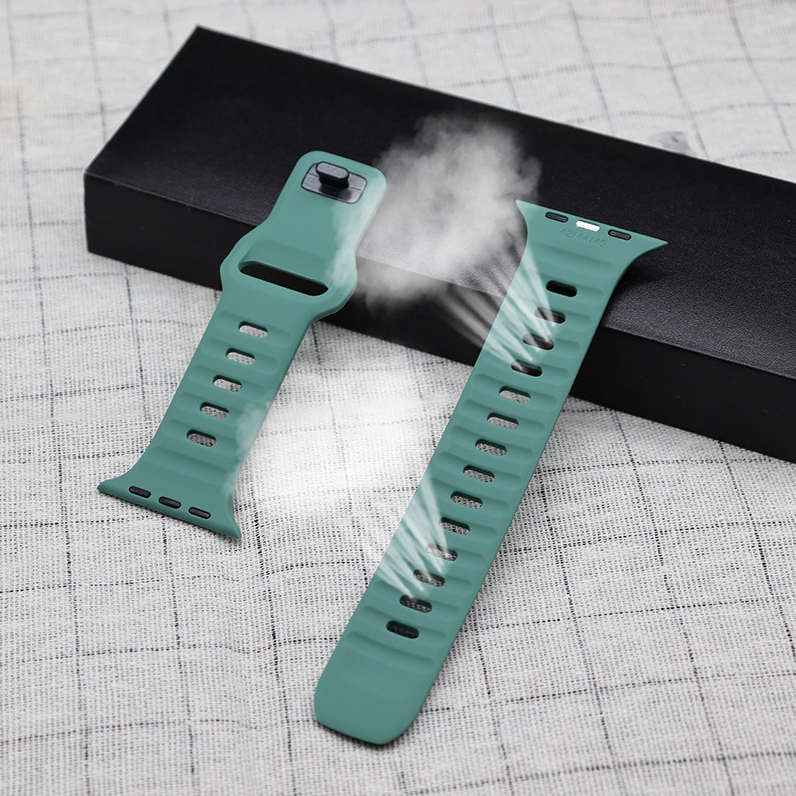 Dây Silicon Cao Su Đồng Hồ AWatch iWatch AW Series 1 2 3 3 4 5 6 7 8 9 SE Ultra Ultra2 38 40 41 42 44 45 49mm SWA DAW05