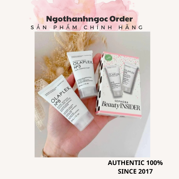 Set dưỡng tóc Olaplex No.3 30ml và No.8 30ml