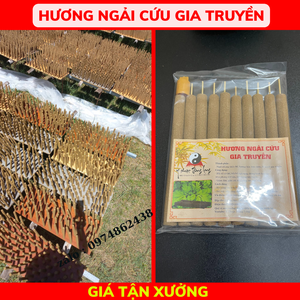 Điếu Ngải Cứu - Hương Ngải Cứu Gia Truyền