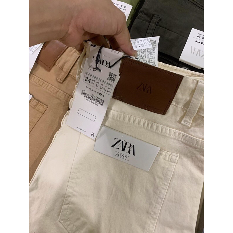 Quần Dài Nam Za.ra Dư Xịn Kaki Thô Cao Cấp Vải Dày Mịn Form Slim Dáng Ôm Không Bai Dão Siêu Phẩm 2023