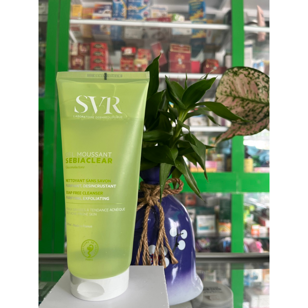 Sữa rửa mặt SVR Sebiaclear Gel Mousant, dành cho da dầu mụn 200ML