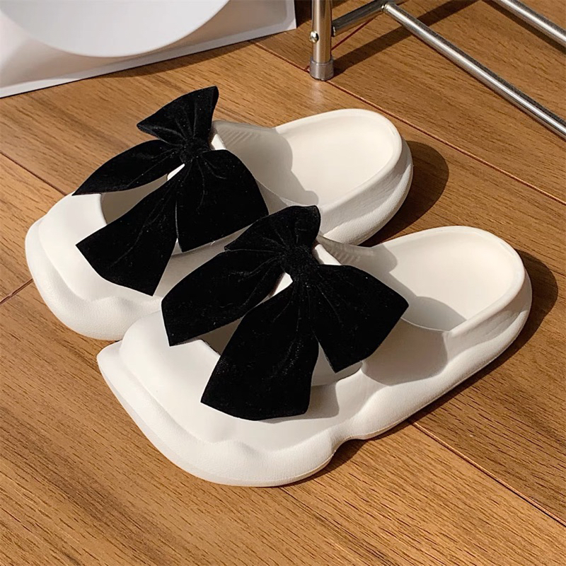 Dép nơ nhung siêu xinh size 38/39
