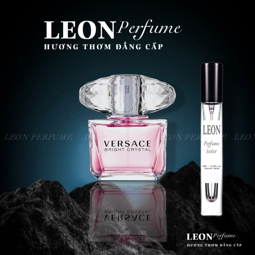 💎LEON💎 Versace Bright Crystal | Nước hoa nữ | Nhẹ Nhàng và Nữ tính