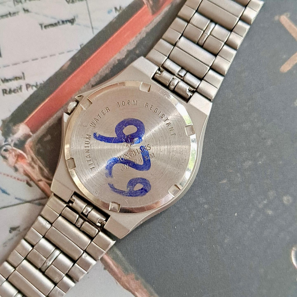 Đồng hồ Si Nhật - Nam - JUNGHANS TITANIUM