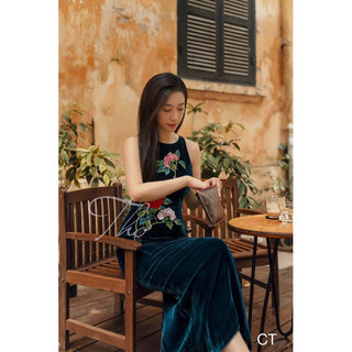 váy nhung the