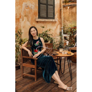 váy nhung the