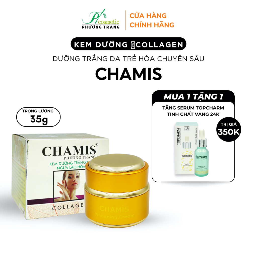 KEM DƯỠNG DA CHAMIS -  TRẺ HÓA CHUYÊN SÂU, CẤP ẨM GIÚP TÁI TẠO DA