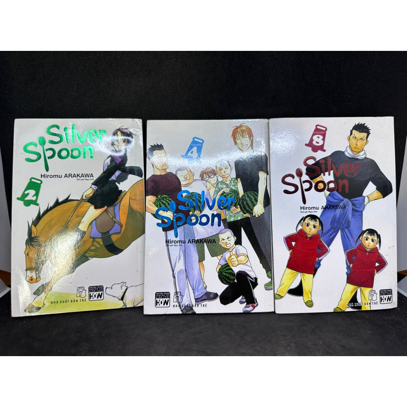 Silver Spoon LẺ 8, new 80%