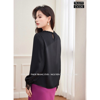 [EVIS.VN] Sơ mi  công sở cao cấp sang chảnh TK2277