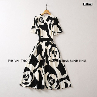 [EVIS.VN] Đầm lụa thiết kế cao cấp DL73