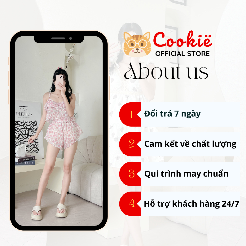 Bộ Đồ Ngủ Mặc Nhà, 2 Dây Bèo Nhúng, Voan Hàn Nổi Hoa Xuyên Thấu Mềm Mịn Bèo Nhúng Ngực Gợi Cảm, Sexy Thoải Mái BDLAHT189