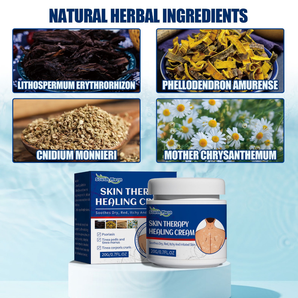 SKIN THERAPY HEALING CREAM - Kem bôi viêm da cơ địa nhập khẩu chính hãng 20g