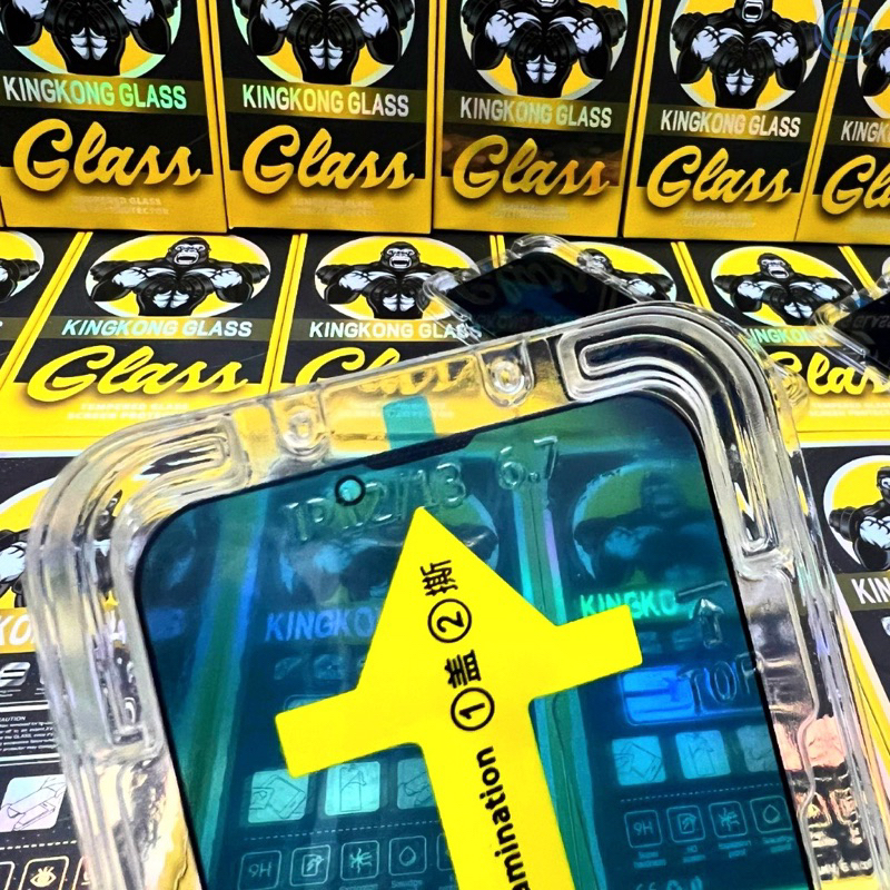 Cường lực KingKong chống nhìn trộm có khung tự dán cho iphone 14promax 14pro 14 13promax 13pro 12promax 12pro 11promax