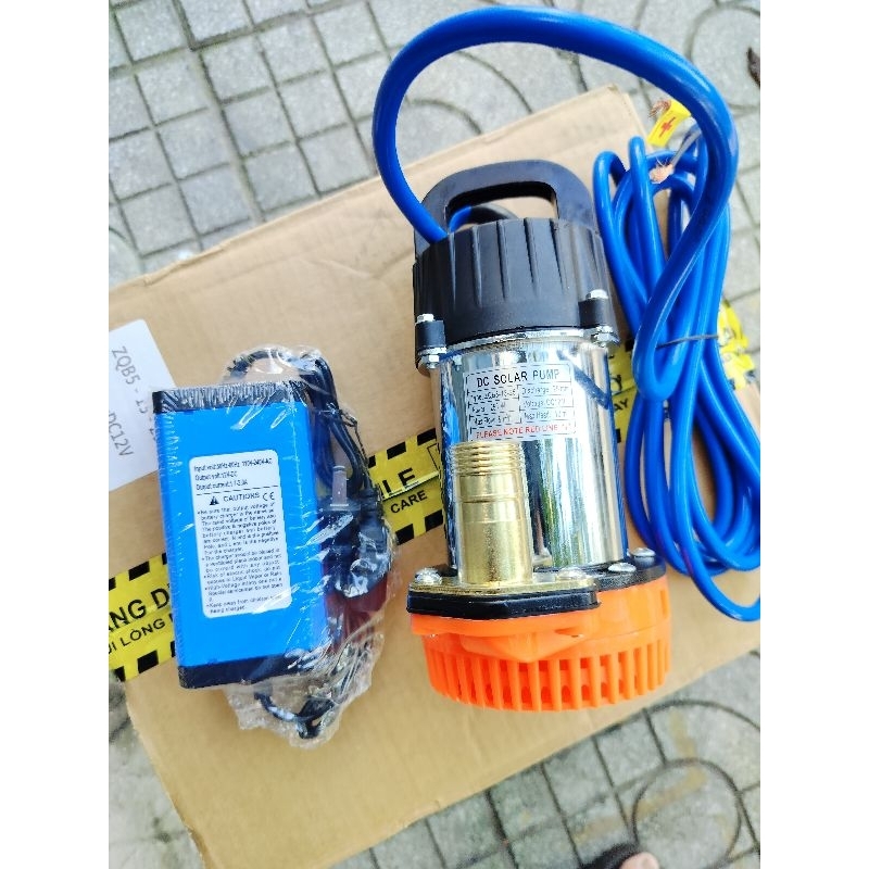 BƠM THẢ CHÌM DC12V 250W CÁNH INOX