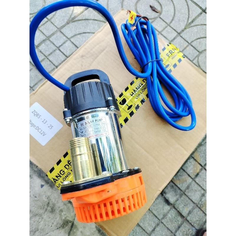 BƠM THẢ CHÌM DC12V 250W CÁNH INOX