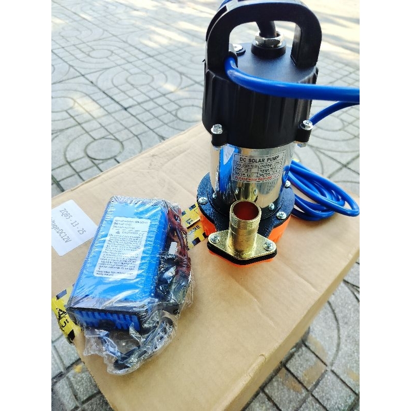 BƠM THẢ CHÌM DC12V 250W CÁNH INOX