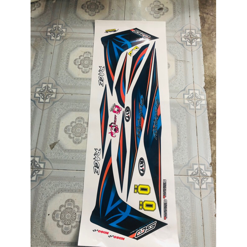 Tem galaxy xanh đen cam đẹp hot