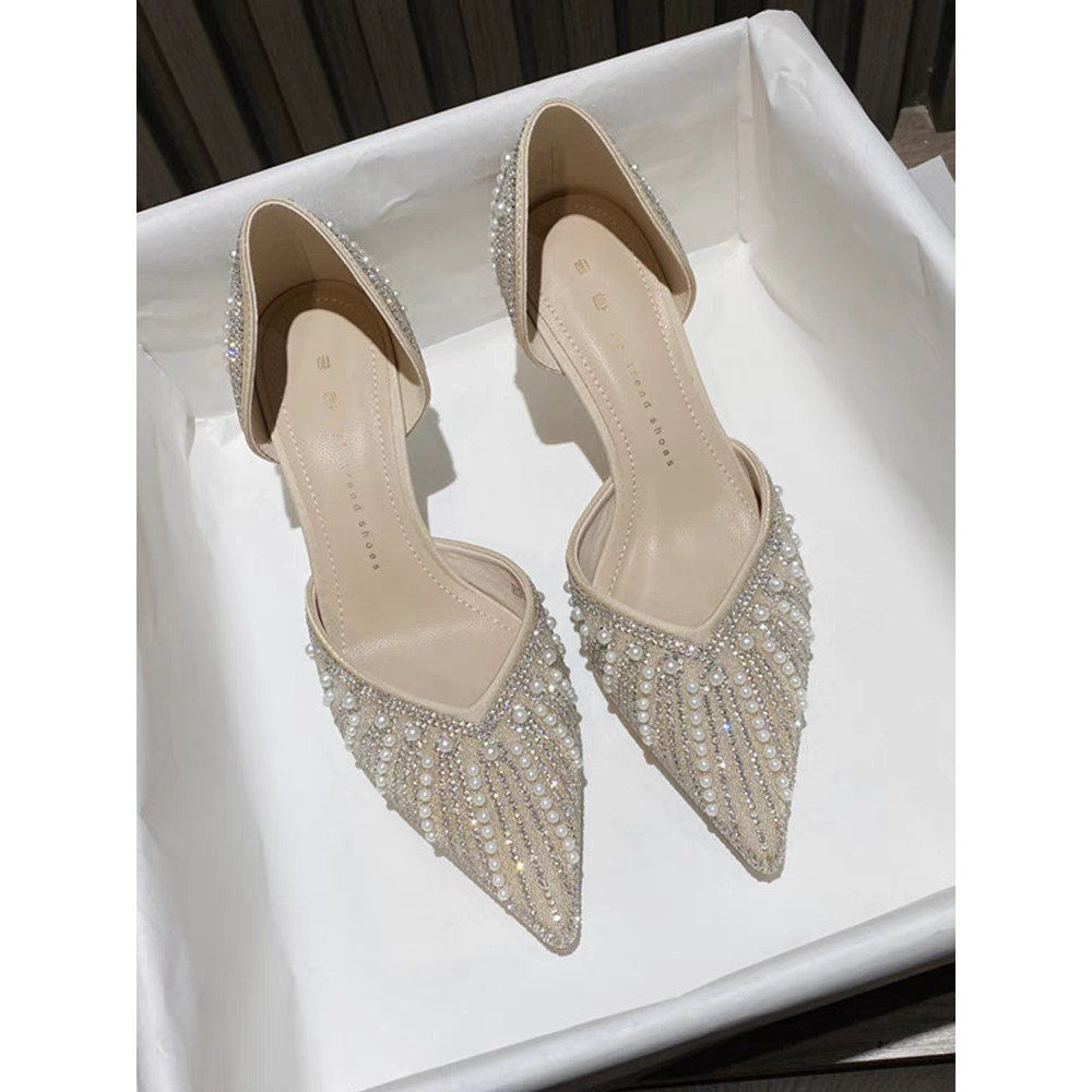 Giày cao gót đá xinh chiều cao 6cm mã 145A