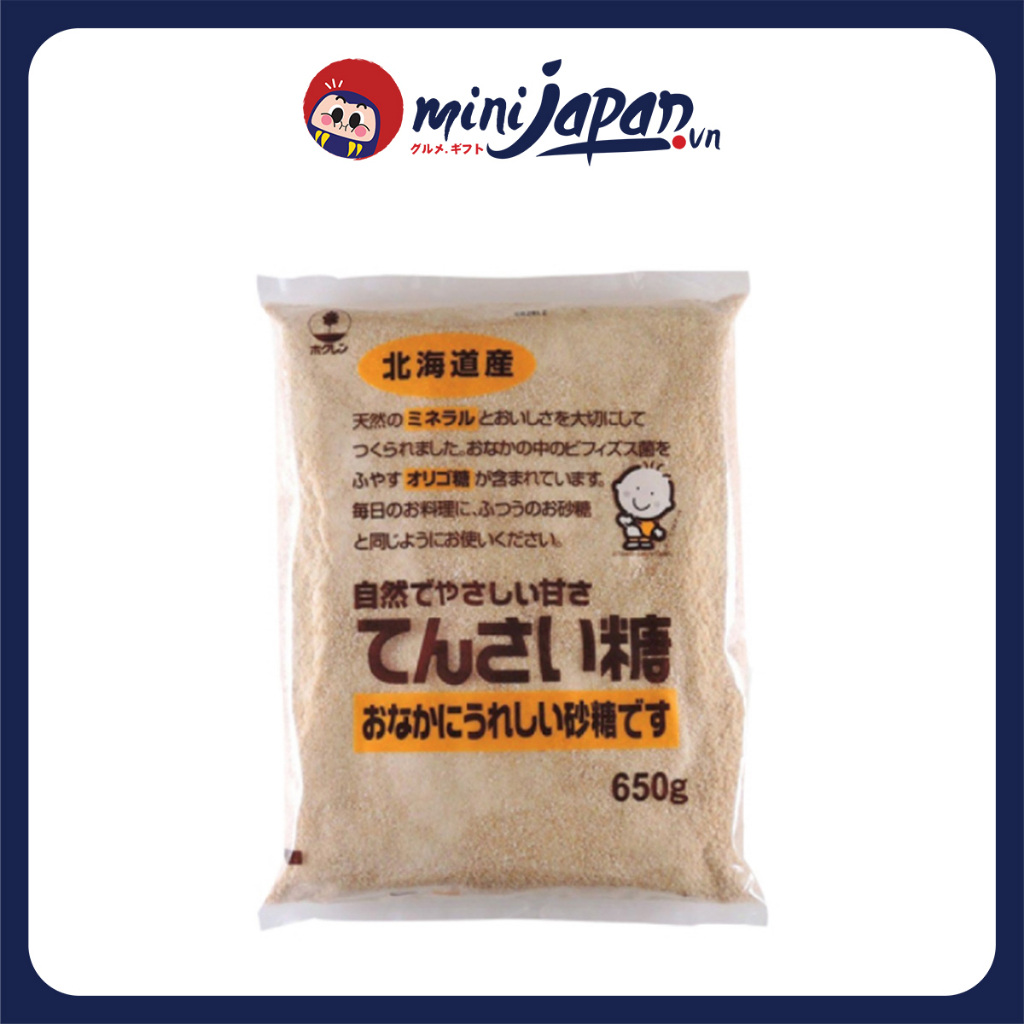 Đường củ cải hữu cơ Tensaito Hokuren 650g nội địa Nhật Bản