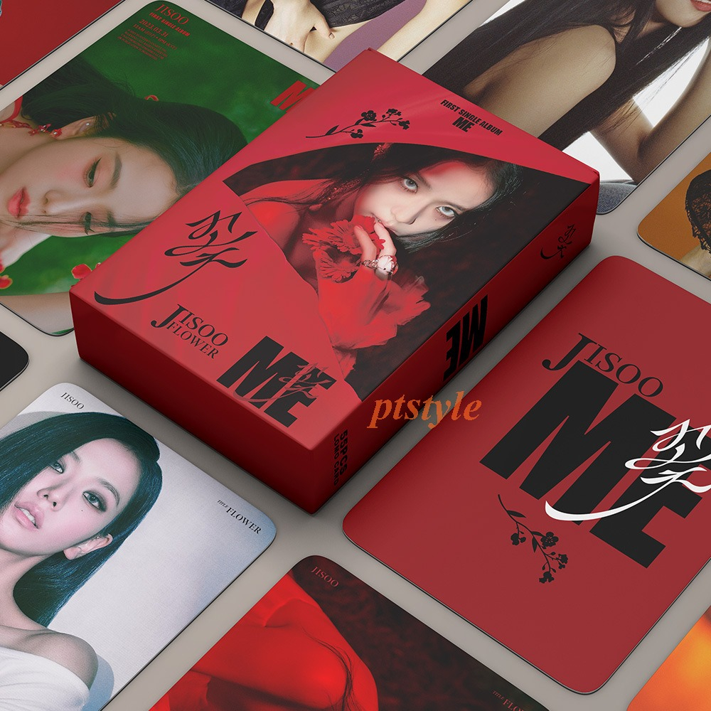 Hộp 55 Card Bo Góc Pastel Blackpink Rosé Lisa Jennie Jisoo