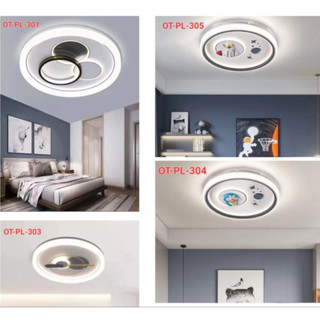Đèn trần MACARON D500 3 chế độ ánh sáng hiện đại trang trí nhà cửa phòng trẻ em rất hợp