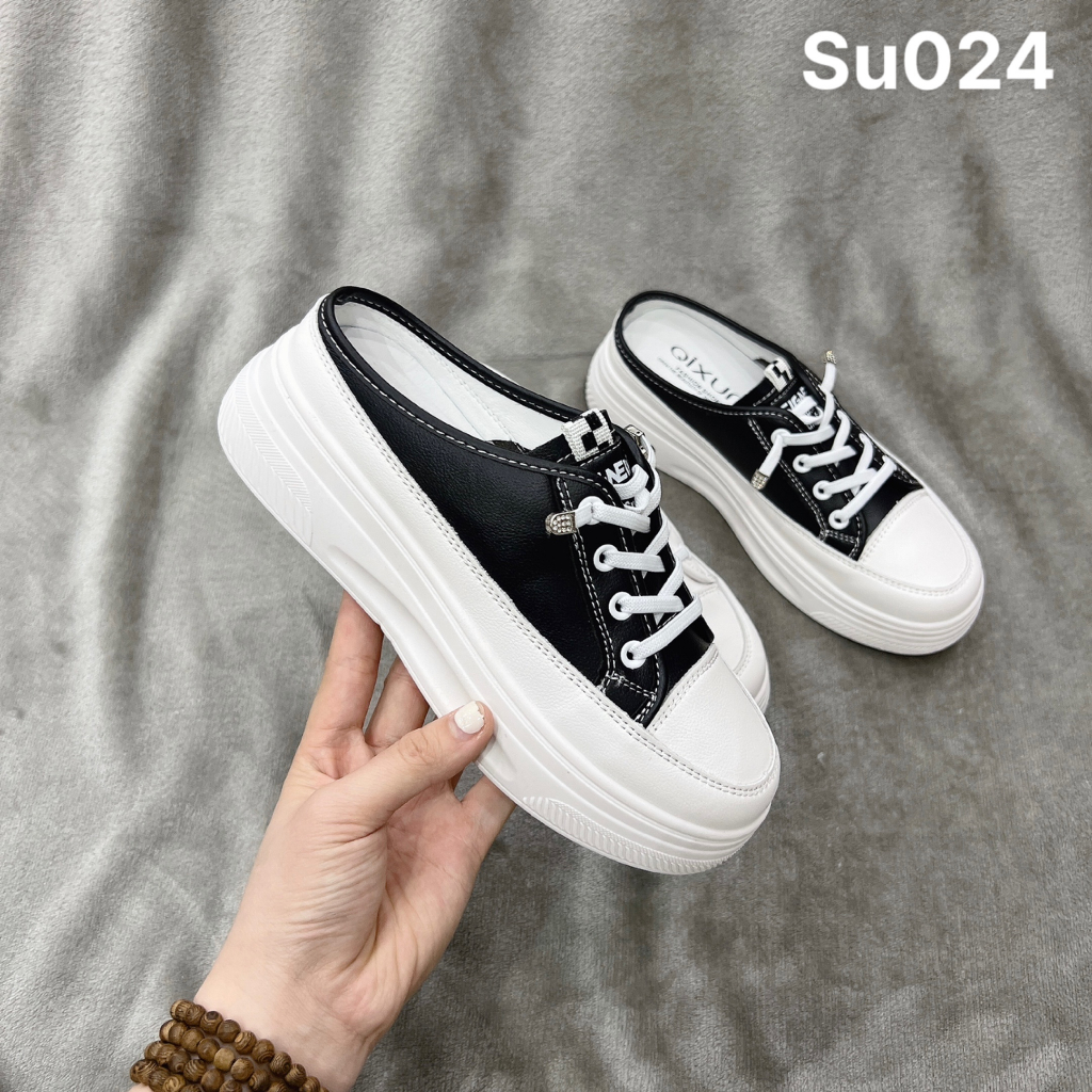 Giày Sục Nữ Cao Cấp 4cm - Su024