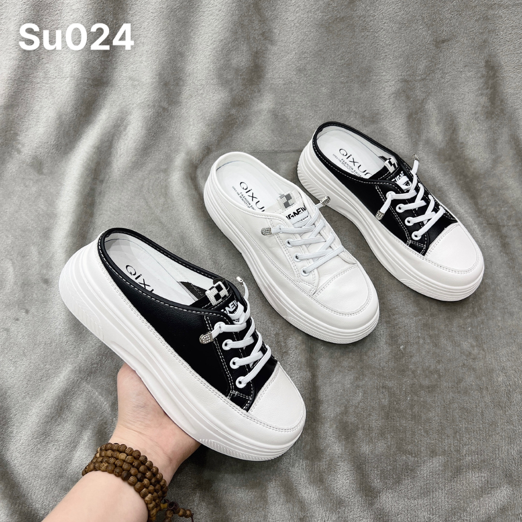 Giày Sục Nữ Cao Cấp 4cm - Su024