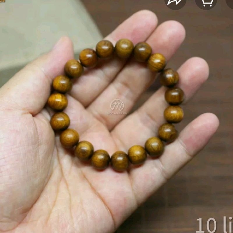 Vòng tay gỗ thơm 10mm