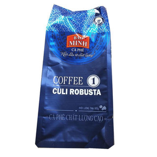 cà phê  Bảo Minh,coffee CULI ROBUSTA,500gam