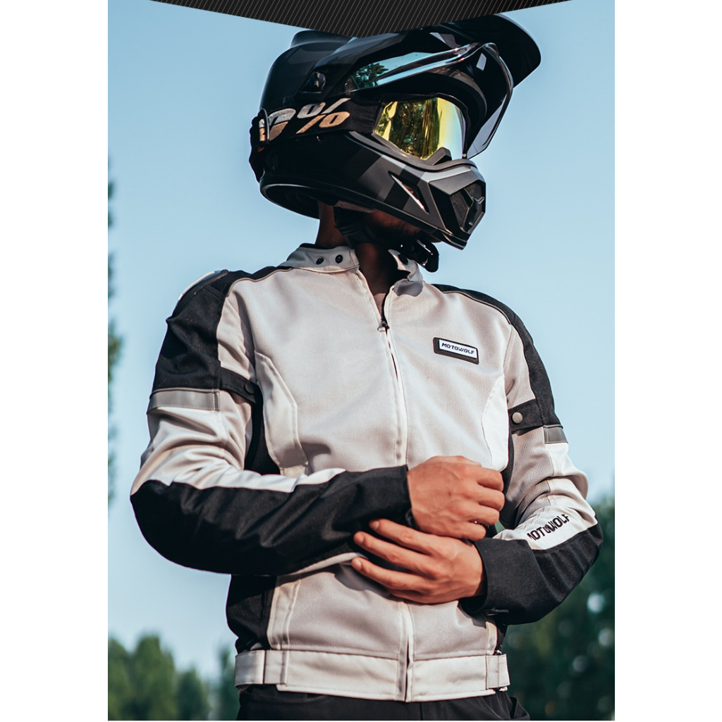 ÁO KHOÁC GIÁP CHỐNG NƯỚC MOTOWOLF MDL0515 CHÍNH HÃNG